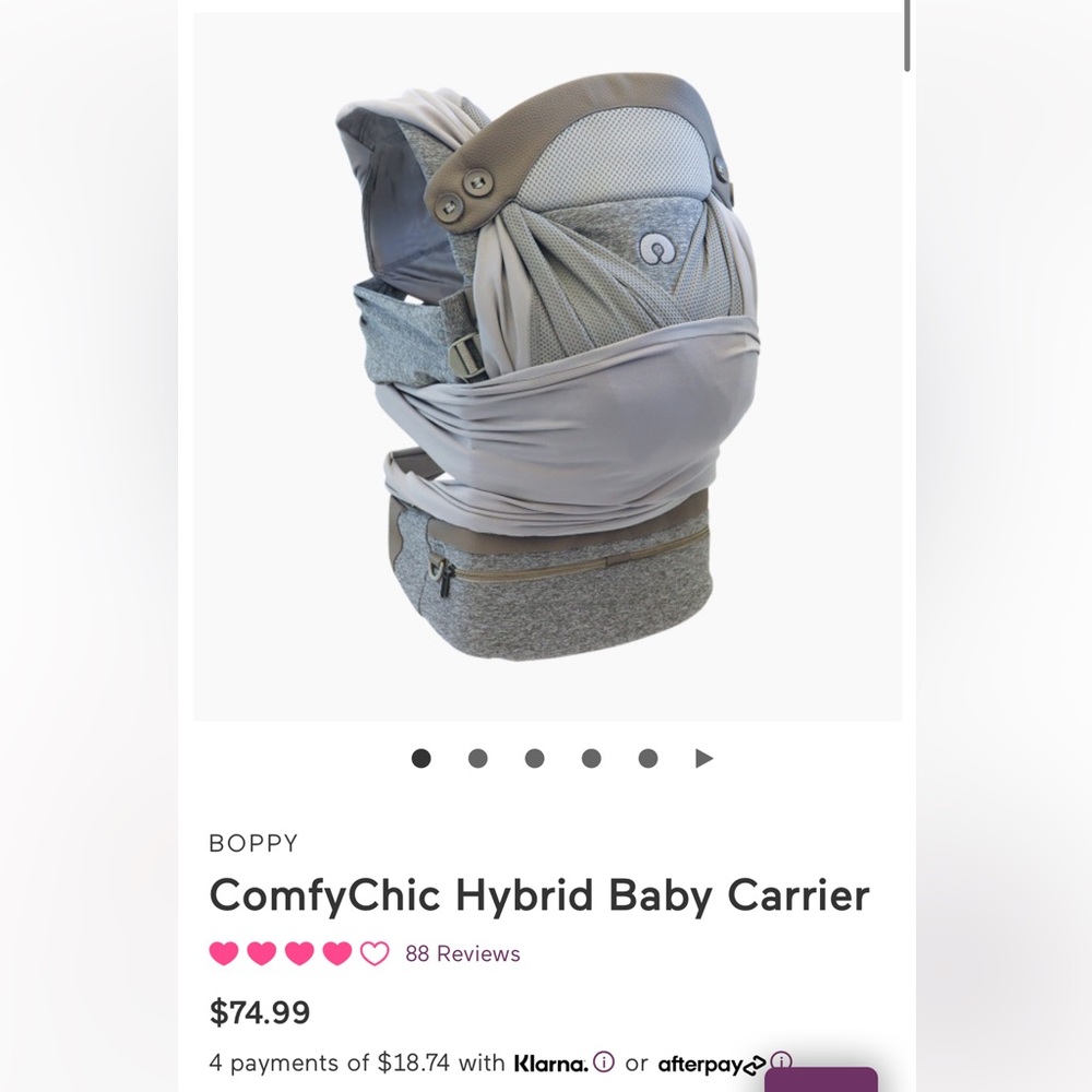 Boppy Baby Carrier